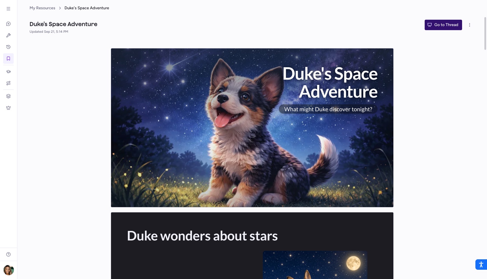 The same screen in light mode.